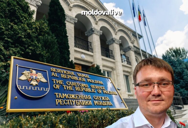 Alexandr Vakre, the head of customs at Chisinau International Airport. Has announced his resignation