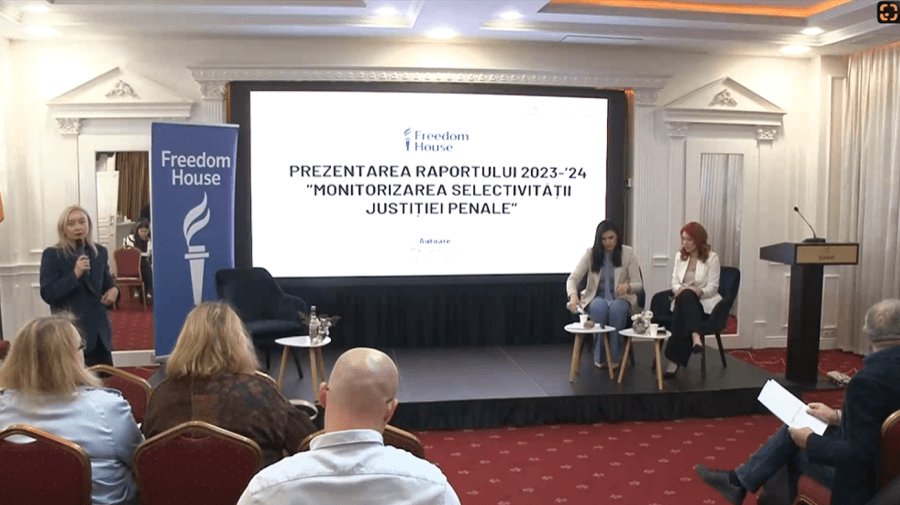 VIDEO Justice in Moldova continues to be selective. Findings of the report released by Freedom House