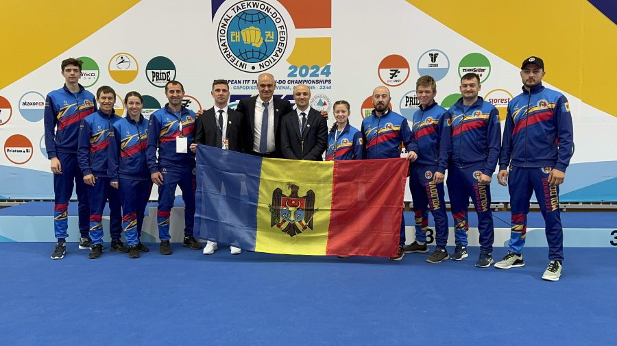 Moldova, champion at the Europeans in Slovenia. Our athletes proudly stood on the podium