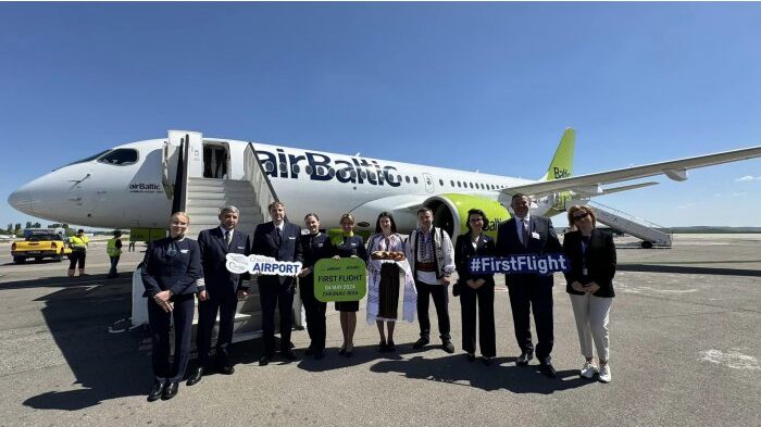 Good news for travelers! Air operator Air Baltic launched direct flights on the Chisinau – Riga route