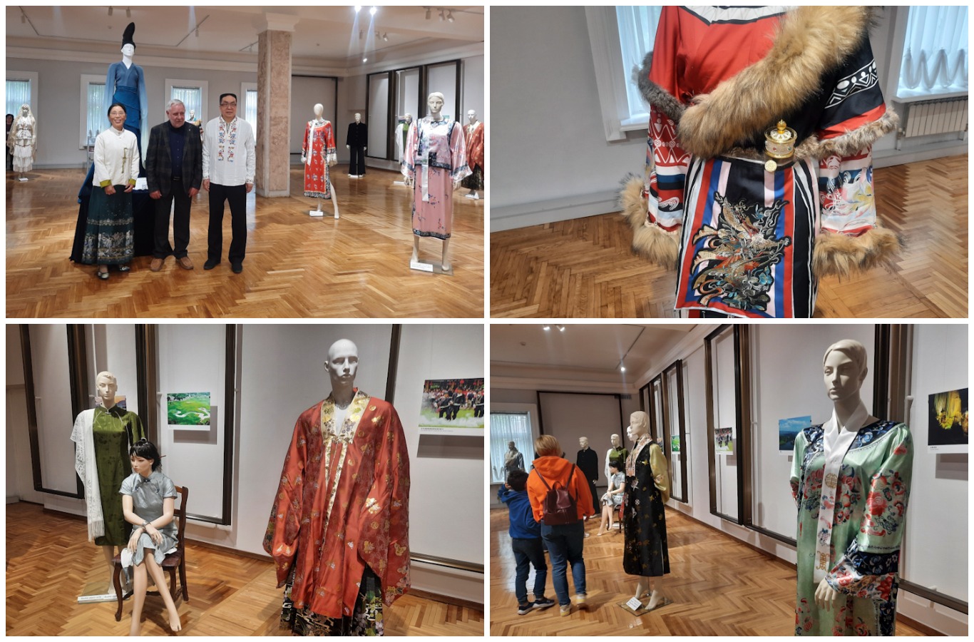(PHOTO) Chinese clothing culture for the first time at an exhibition hosted by the National Museum of History of Moldova