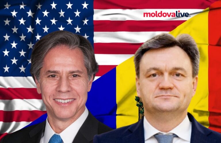 Prime Minister Dorin Recean at talks with US Secretary of State Antony Blinken: “Moldova and the United States cooperate to ensure peace and prosperity for citizens”