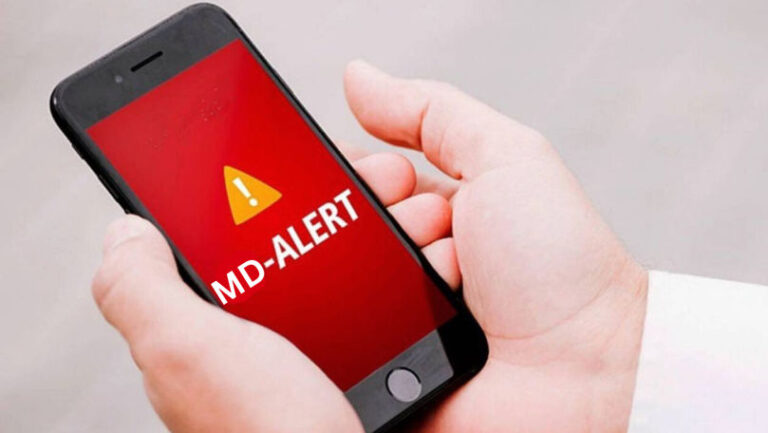 The MD-Alert system, which warns of emergencies, will be operated soon