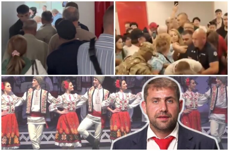 (VIDEO) Back from Moscow. There was a fight between passengers and security officers at Chisinau airport