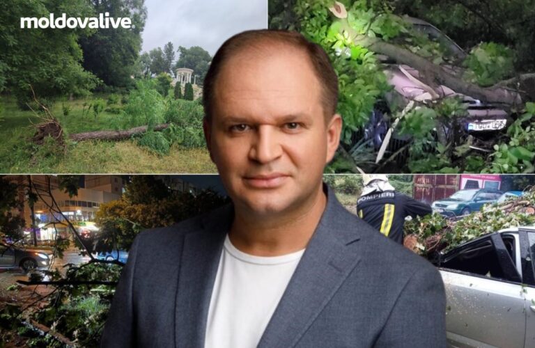 Breaking news! Chisinau City Hall convenes a meeting of the Commission for exceptional situations after last night’s rains.