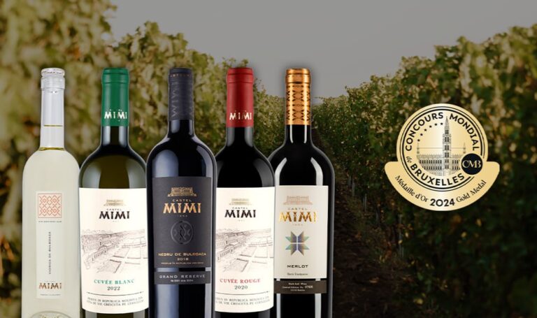The Concours Mondial de Bruxelles has named its winners – 5 of Castel Mimi’s wines awarded gold medals