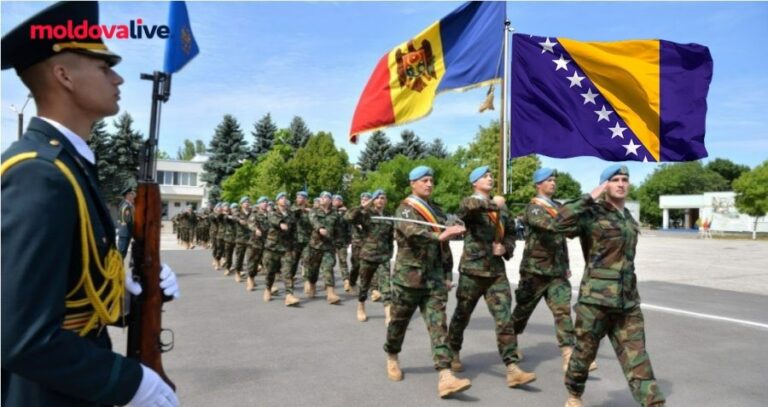 The government sends 20 Moldovan soldiers to Bosnia and Herzegovina.They will be part of the mission of the Romanian Army.