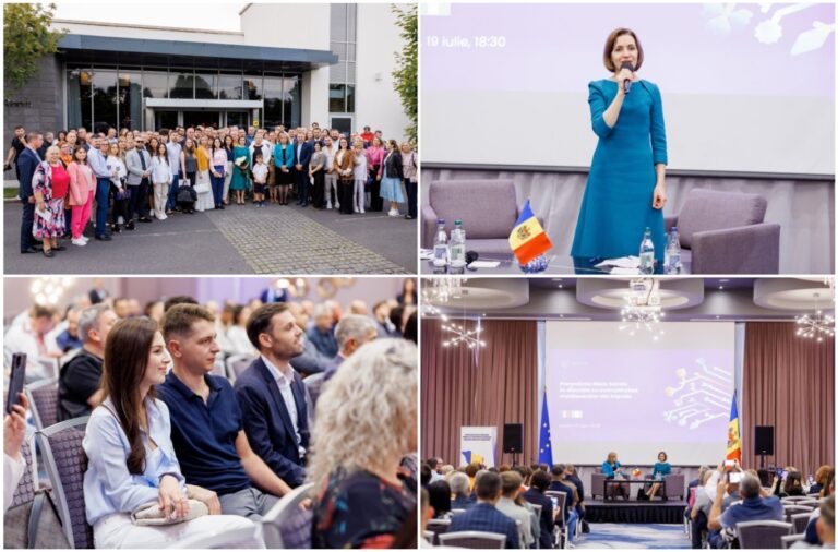 The head of state met with Moldovans living in Ireland