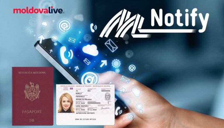 Good news! Moldovans will receive notifications when their passport or ID card expires