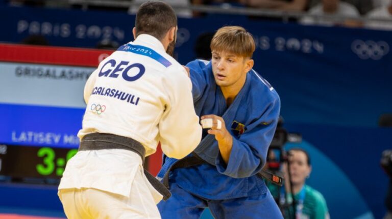 Judoka Latisev made his Olympic debut. His colleagues from the Border Police extended their congratulations