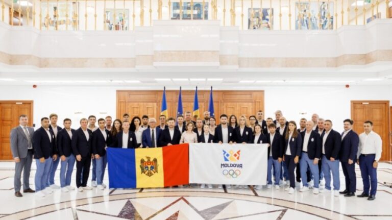 Together with over 100 world leaders! Maia Sandu attends the opening of the Olympic Games in Paris