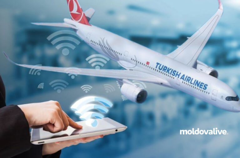 Free and unlimited in-flight internet will be available on an airline that flies to Moldova