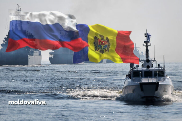 The Russian fleet operating from Moldova