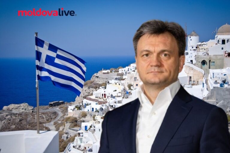 Dorin Recean is in Athens. He will also meet Moldovans living in Greece