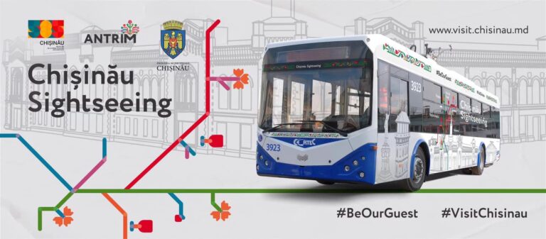 Discover Moldova: The sightseeing trolleybus and its itinerary