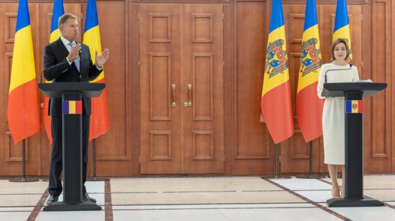 The text of the declaration signed by Sandu and Iohannis: Moldova and Romania will cooperate in securing European funds