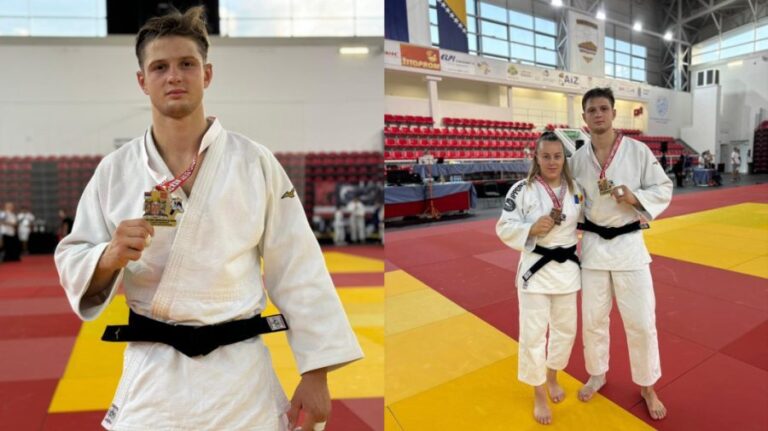 (PHOTO) Mihail Latyshev won the gold medal at the Balkan Judo Championship. “He is a true champion!”