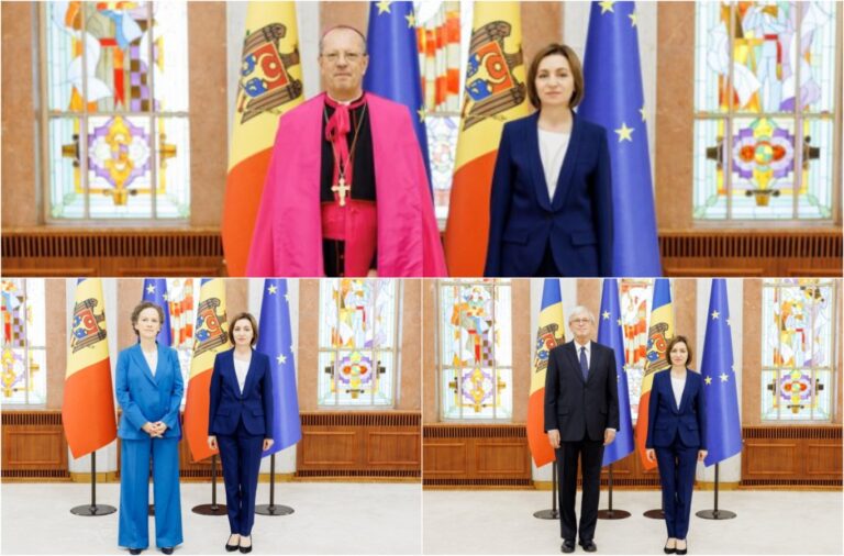 The President received the credentials of the ambassadors and the Apostolic Nuncio