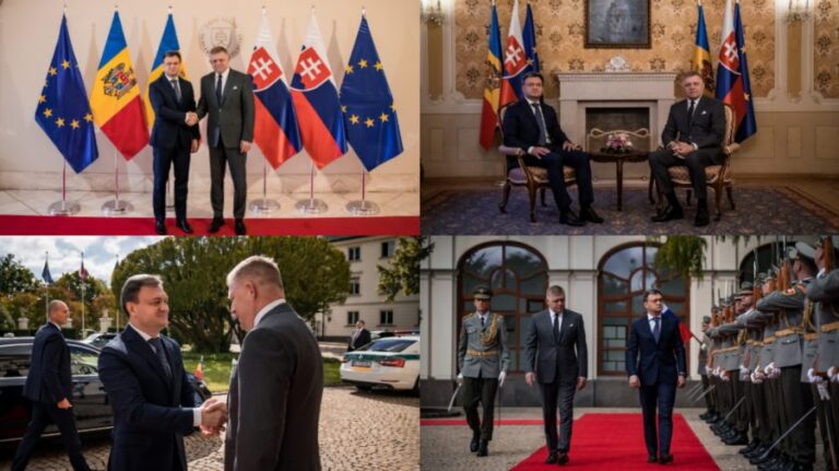 Dorin Recean met with Robert Fico: “We talked about Moldova’s place in the great European family”