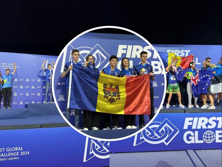 The Republic of Moldova won gold at the World Robotics Olympiad for high school students