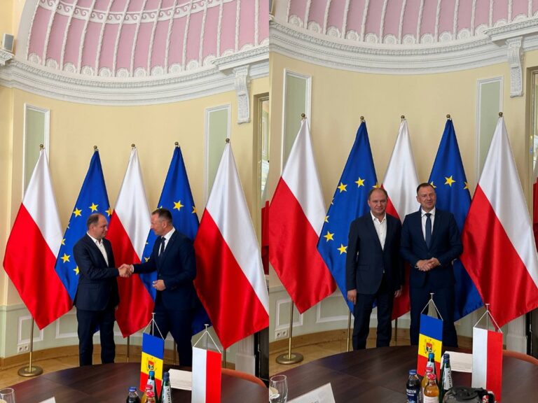 (PHOTO) Ion Ceban met with a Polish official. He invited him to visit Chisinau