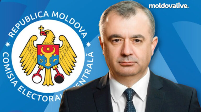 Ion Chicu submits the signature lists to the CEC to run for president. He has collected over 27,000 signatures