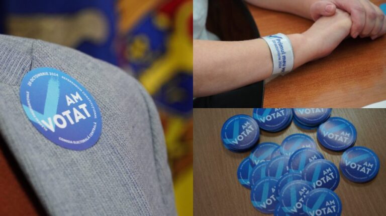 (VIDEO) The CEC surprises for all voters. They will receive stickers and bracelets with the inscription “I voted”