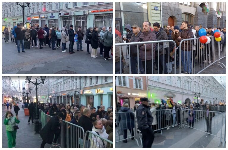 MFA: certain groups artificially created queues in Russia to jeopardize the electoral process