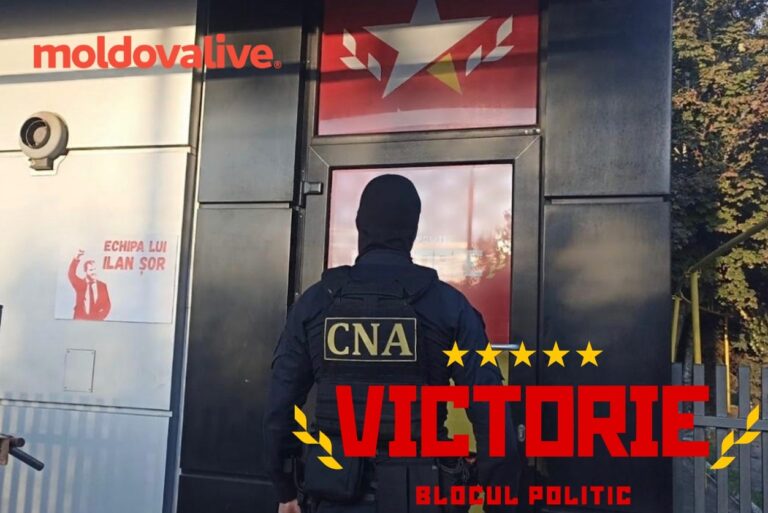 Authorities conducted searches at the “Victory” Bloc office in Balti as part of an investigation into electoral corruption