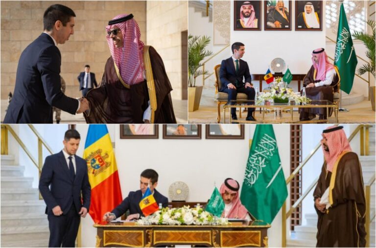 The foreign ministers of Moldova and Saudi Arabia have signed a cooperation agreement