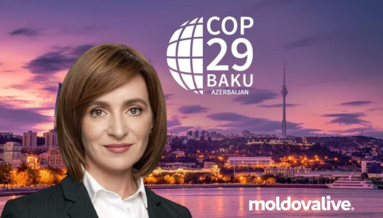 Maia Sandu, speech at COP29: “We are the most vulnerable country in Europe to the effects of climate change”