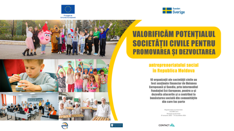 European investments of over one million euros in the development of social entrepreneurship in the Republic of Moldova