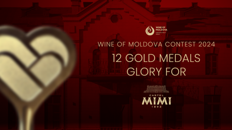 “THE WINE OF MOLDOVA” has named its winners. 12 Gold medals – glory for Castel Mimi
