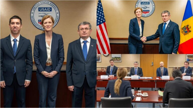 Moldovan officials met with the USAID administrator. They discussed the presidential elections in the country