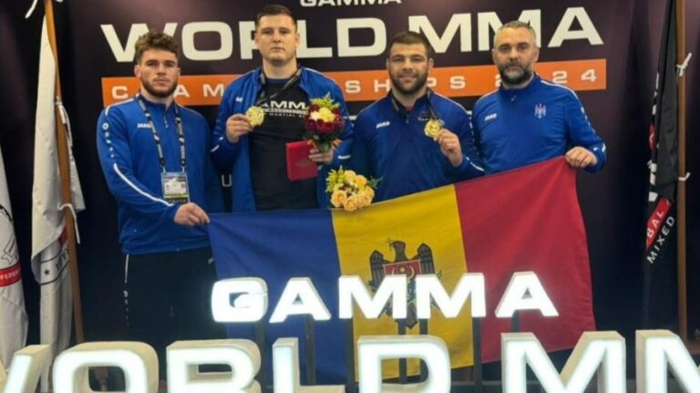 Moldova won two gold medals at the Mixed Martial Arts Championships. Who are the champions?