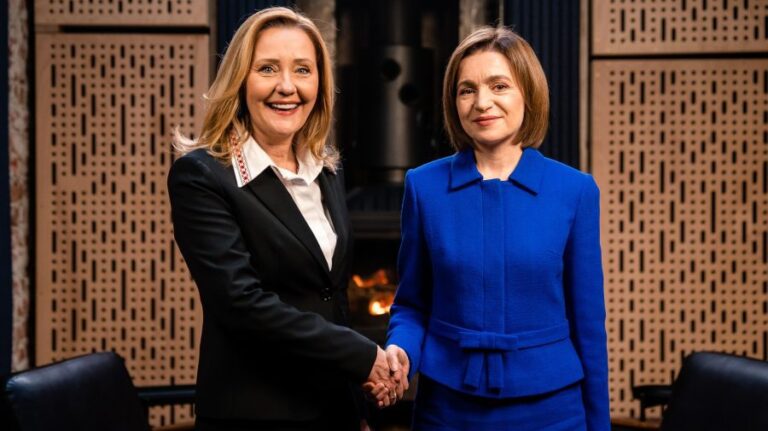 Maia Sandu supports the SRU candidate: “I will vote for Elena Lasconi; she is authentic and I feel she loves Romania”