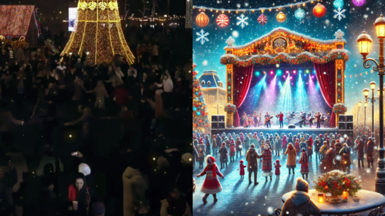 Magic and old-style Christmas. Surprises and artists who will bring it to Chisinau! It will also be live on RLIVE