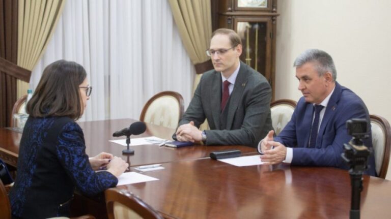 The leader of Tiraspol, Krasnoselski, requests OSCE’s help for gas delivery to the region