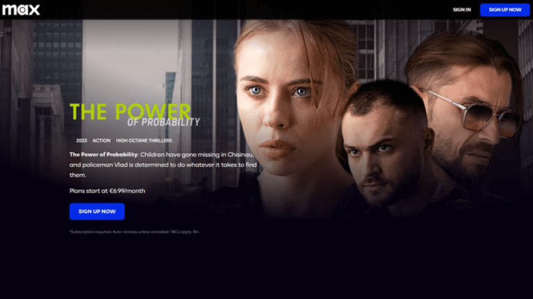 “The Power of Probability:” the first Moldovan movie on HBO Max