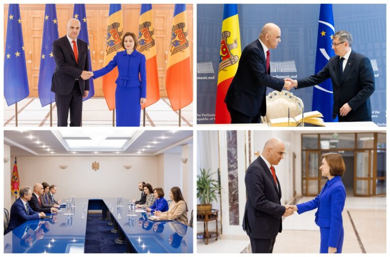 Visit of Secretary General of the Council of Europe Alain Berset to Chisinau