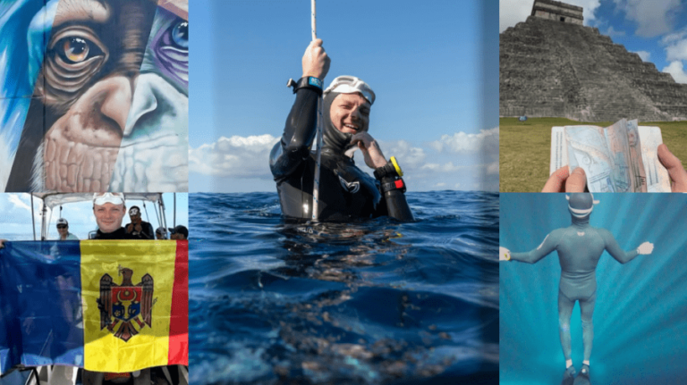(VIDEO) “A Moldovan with No Ocean Can Dive Easily” – Radu Salamalichi, National Freediving Champion