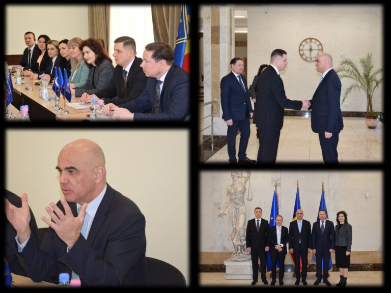 Members of the the SCP and the SCJ meet with the Secretary General of the Council of Europe. Judicial reform on the agenda