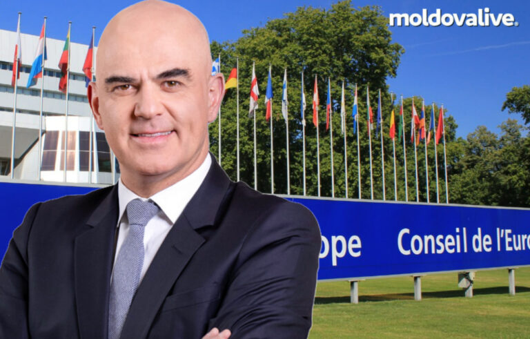 Alain Berset, first visit to Chisinau since taking office as Secretary General of the Council of Europe