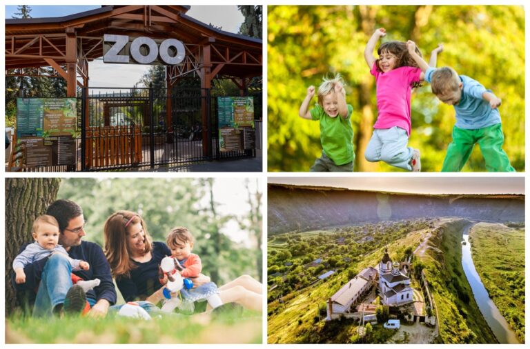Top of the most interesting places to travel with kids in Moldova this spring!