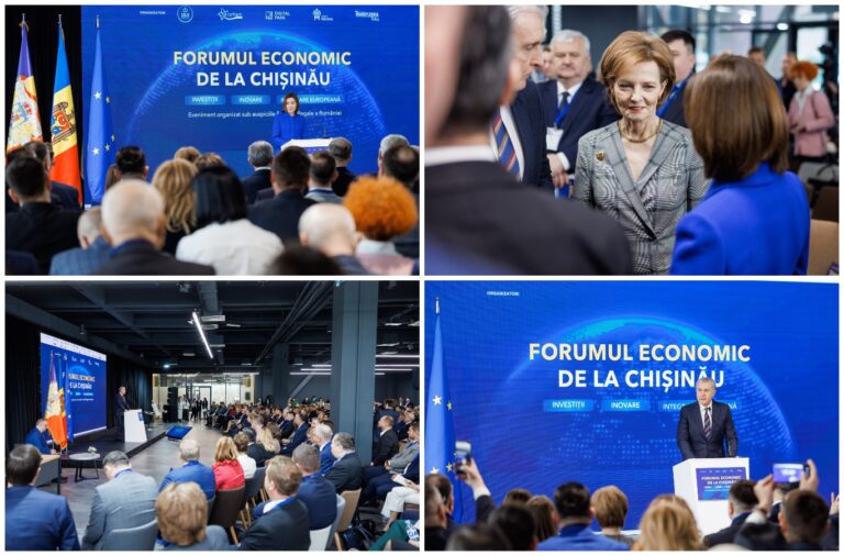 President Maia Sandu and the Romanian Royal Family Attend the Moldovan-Romanian Economic Forum