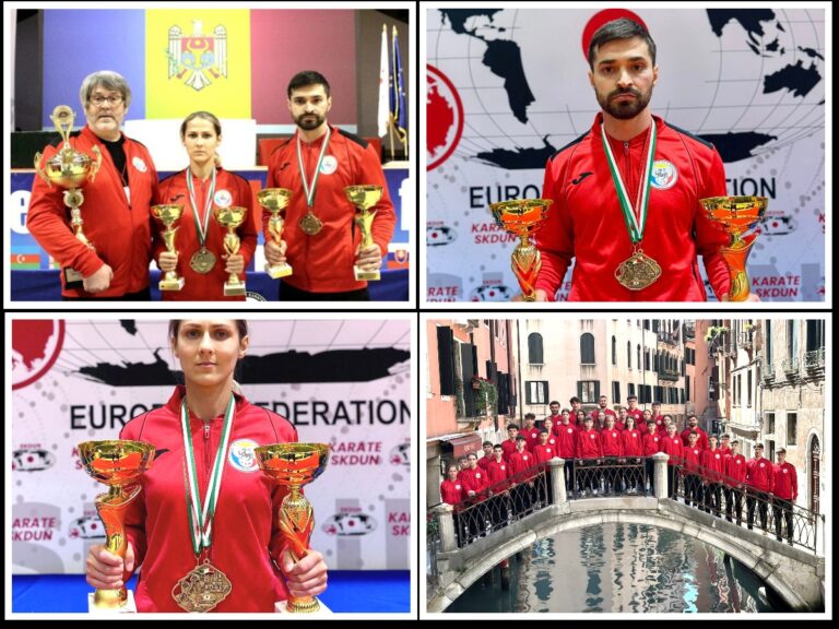 Pride for Moldova: Our athletes won 7 gold medals at the European Shotokan Karate Championship
