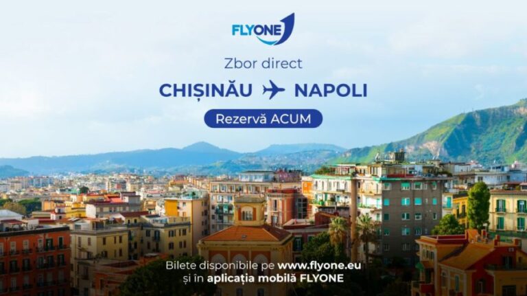 Good news for the Moldovan diaspora! Now it is possible to fly directly from Chisinau to Naples