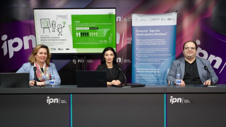 Moldovans Support Green Transition but Face Awareness and Participation Barriers, Study Finds