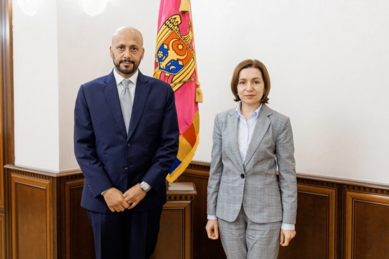 President Maia Sandu Meets Qatari Ambassador to Strengthen Bilateral Cooperation