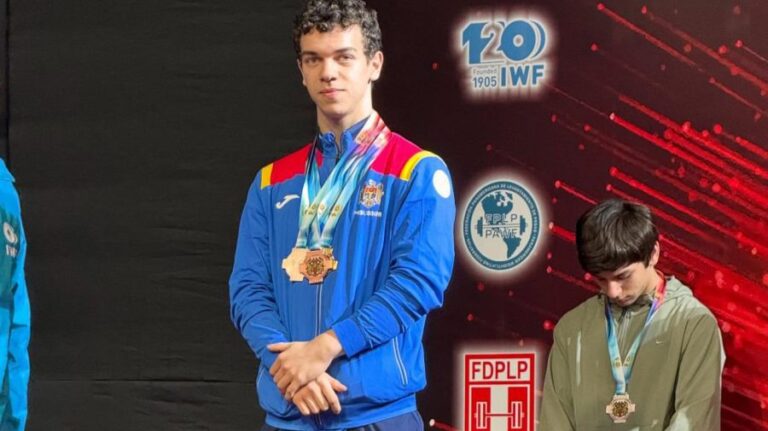 Moldovan Weightlifters Shine at Under-17 World Championships in Lima